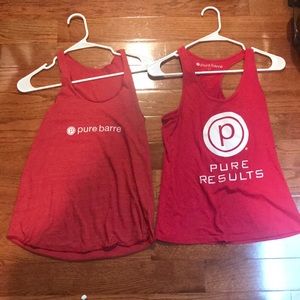Pure barre tanks